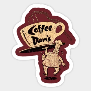 Coffee Dan’s 1961 Sticker